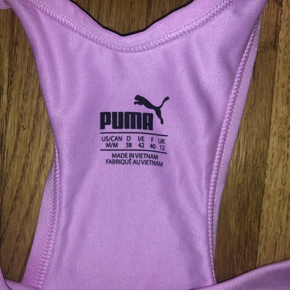 Puma sports bra size medium pink - Picture 3 of 3